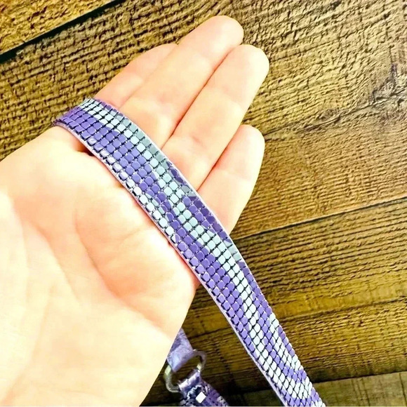 NWOT Rare Whiting & Davis Swirl Large Mesh Hobo Bag - Picture 7 of 11